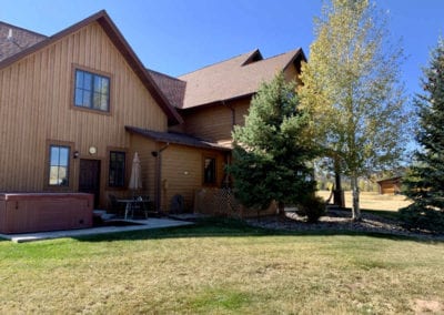 View of the Back of House | 43 Baler Ct, Eagle CO 81631 | Havlik Real Estate | www.vailproperties.com