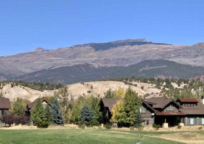 Views of Castle Peak from Backyard | 43 Baler Ct, Eagle CO 81631 | Havlik Real Estate | www.vailproperties.com