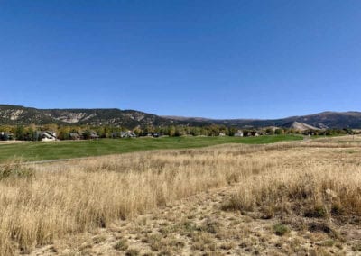 View of Eagle Ranch Golf Course from Backyard | 43 Baler Ct, Eagle CO 81631 | Havlik Real Estate | www.vailproperties.com