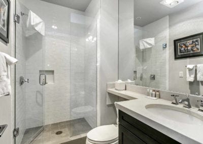 Bathroom #2 | Lion Square Lodge #217 | Havlik Real Estate | www.vailproperties.com